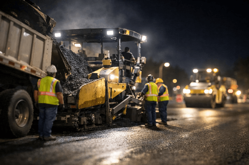 Paving Crew